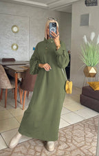 جلابة عصرية نسوية طويلة – ستايل رايق و مريح لجميع المناسبات