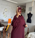 جلابة عصرية نسوية طويلة – ستايل رايق و مريح لجميع المناسبات