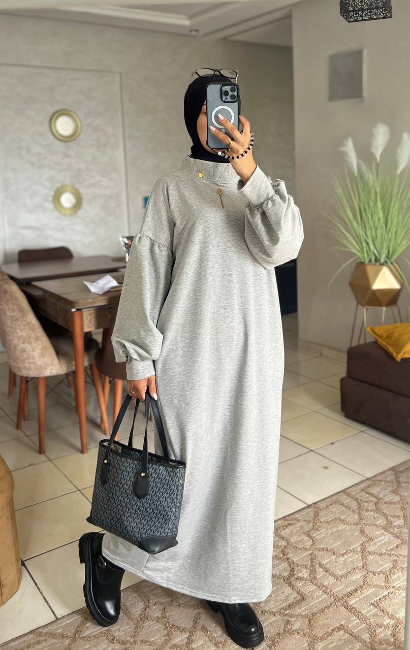 جلابة عصرية نسوية طويلة – ستايل رايق و مريح لجميع المناسبات