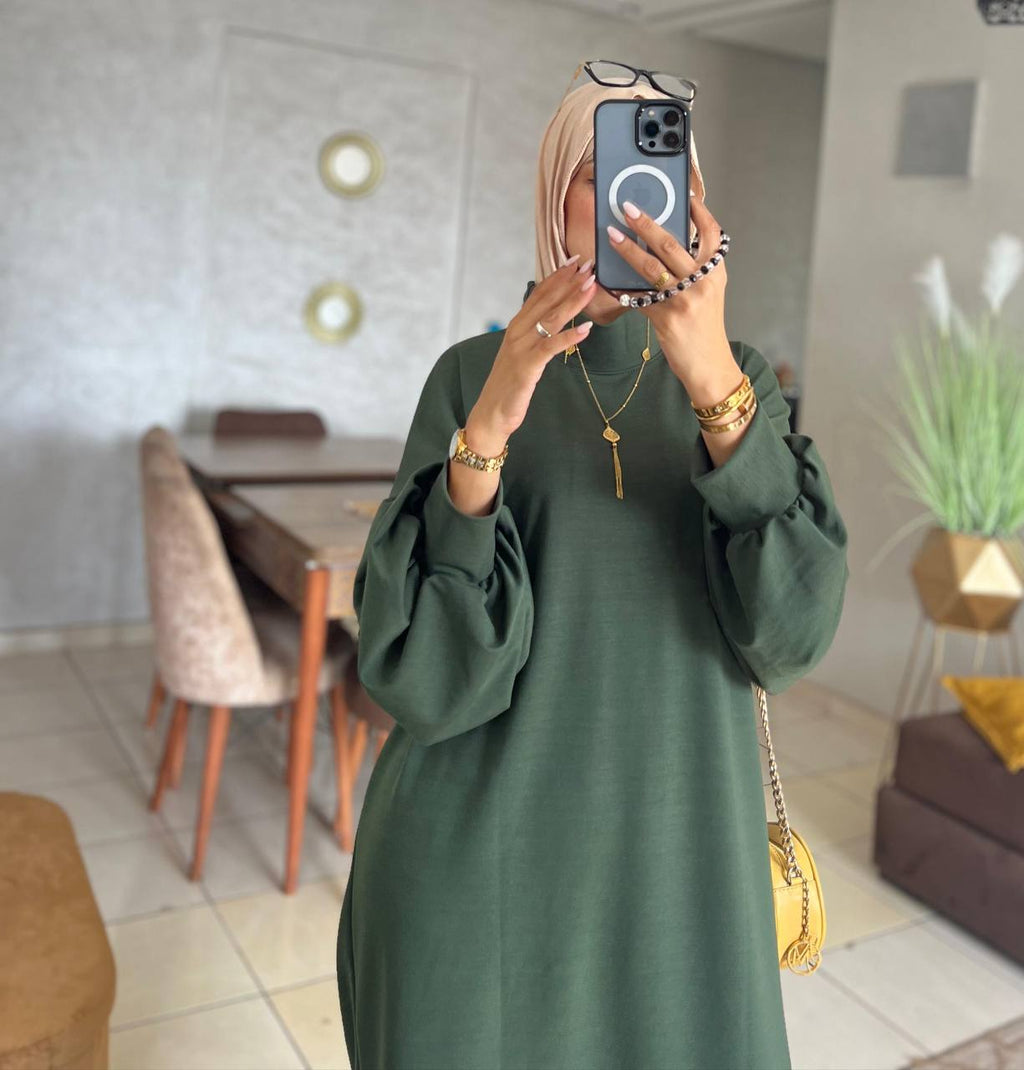 جلابة عصرية نسوية طويلة – ستايل رايق و مريح لجميع المناسبات