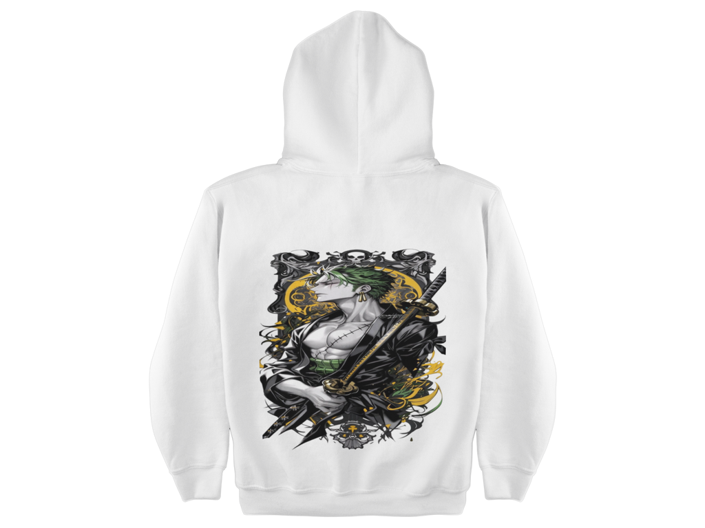 هودي زورو أسود – Hoodie Zoro ستريت وير أنمي