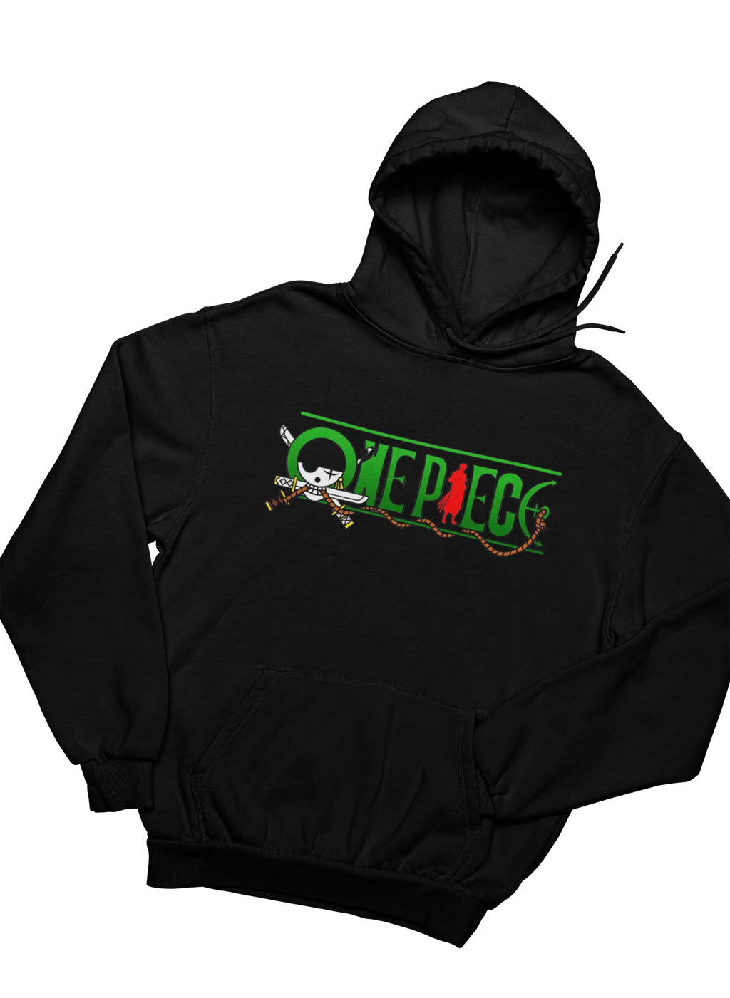 هودي زورو أسود – Hoodie Zoro ستريت وير أنمي