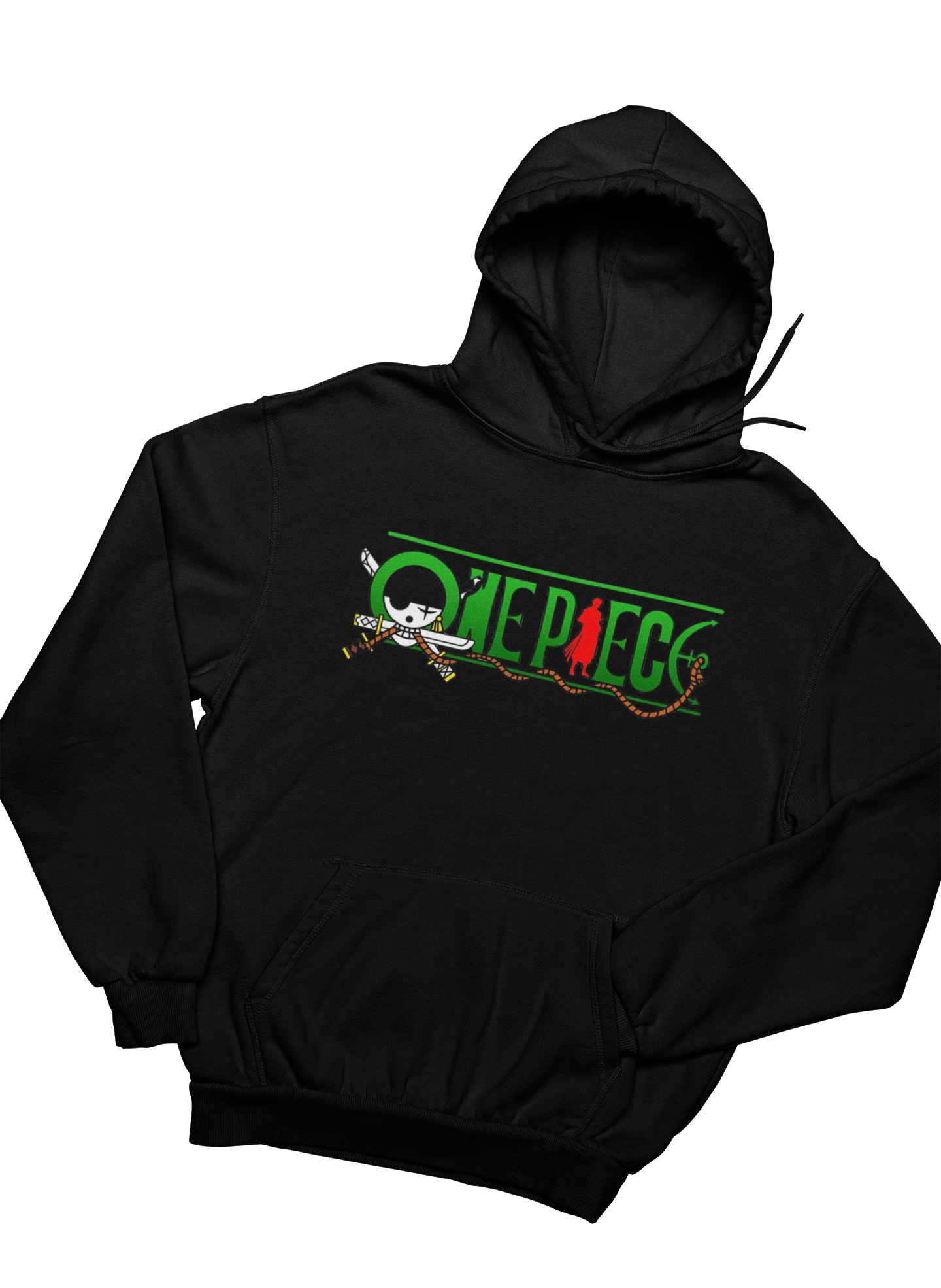 هودي زورو  – Hoodie Zoro One Piece تصميم أنمي فاخر